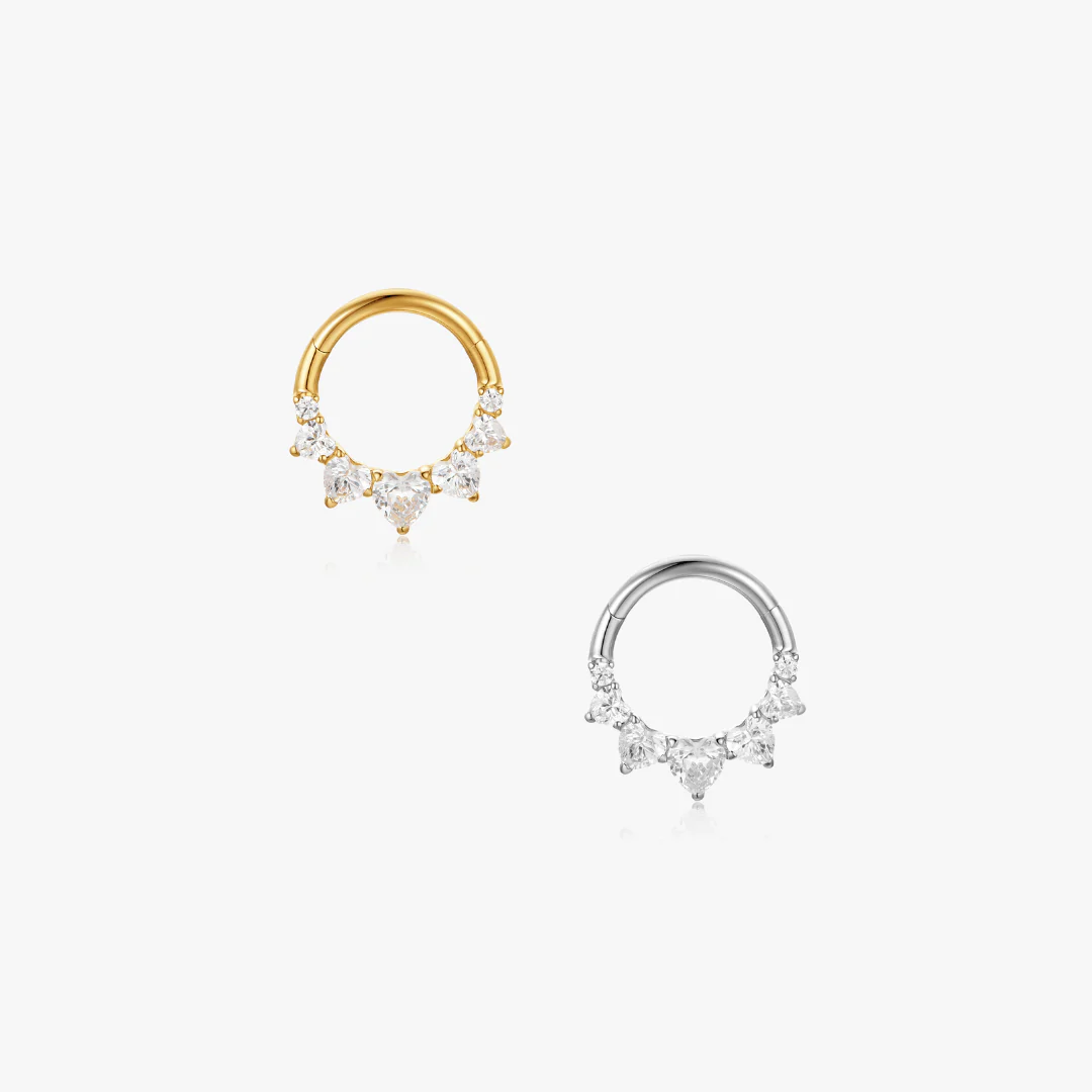 Adore You Titanium Hoop (Single)