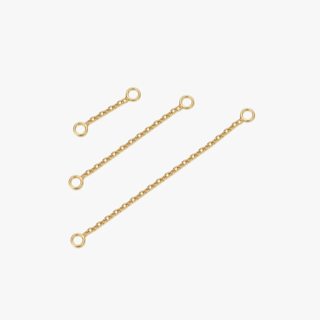 Chain Connectors in Gold