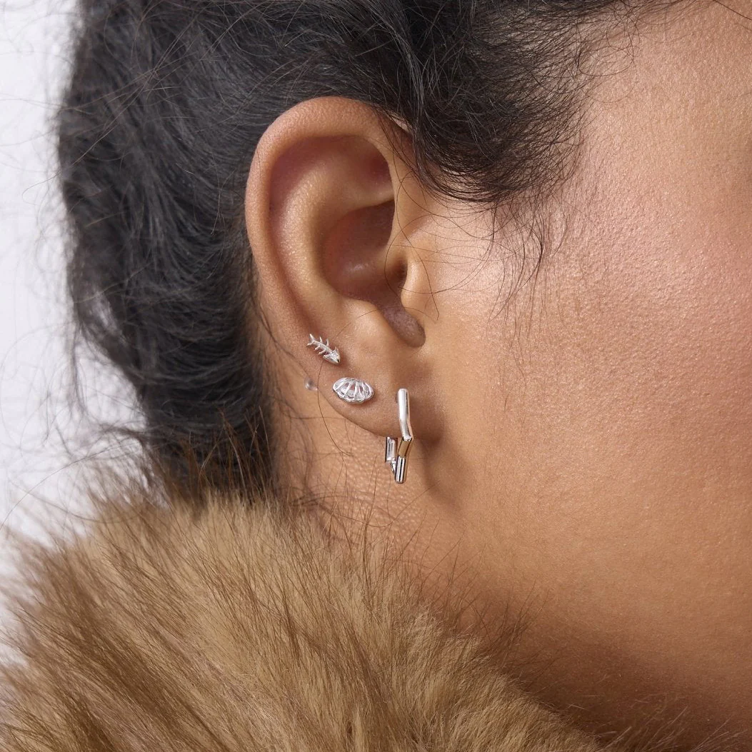 Crystal Shell Studs - Image 3