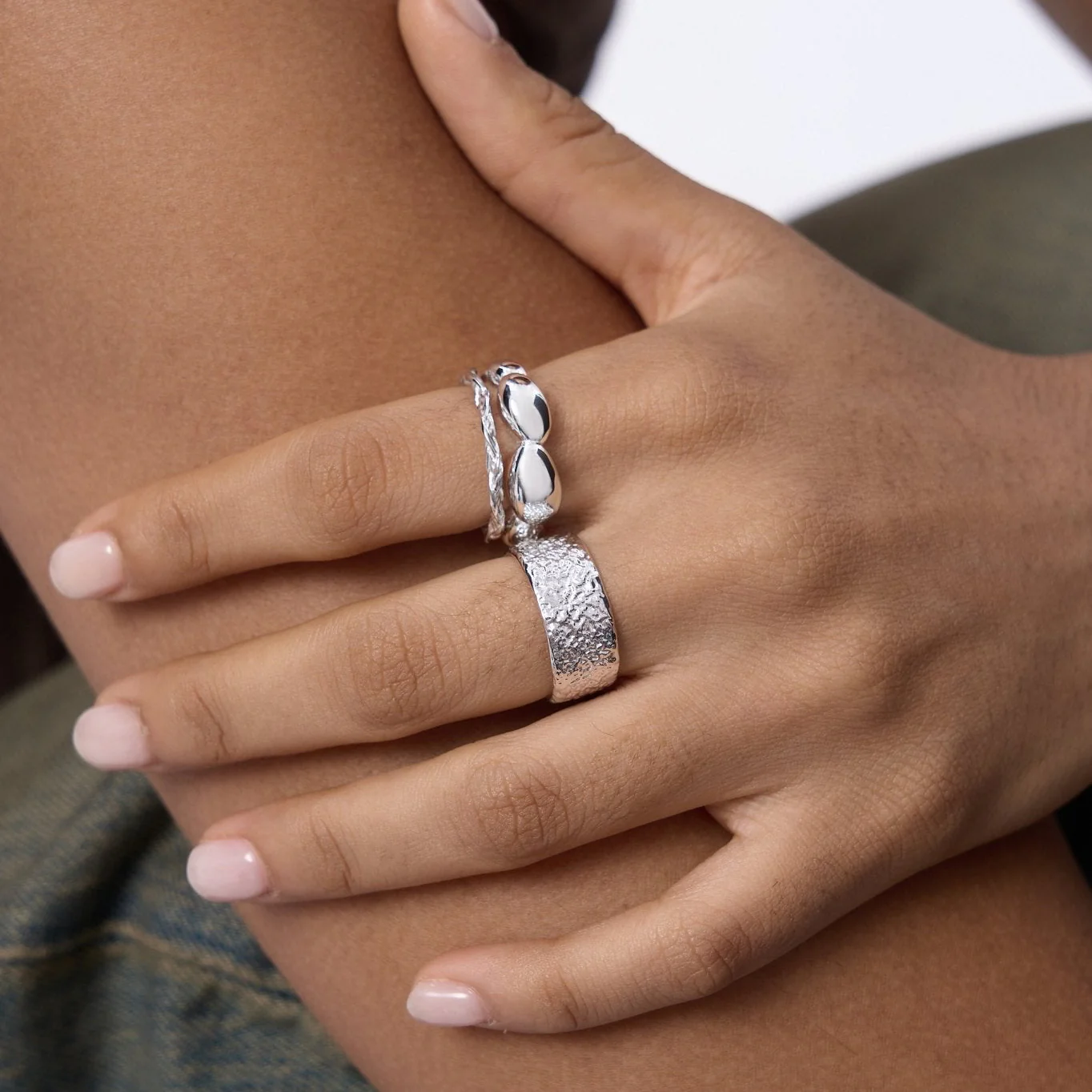 Bold Pebble Ring - Image 4