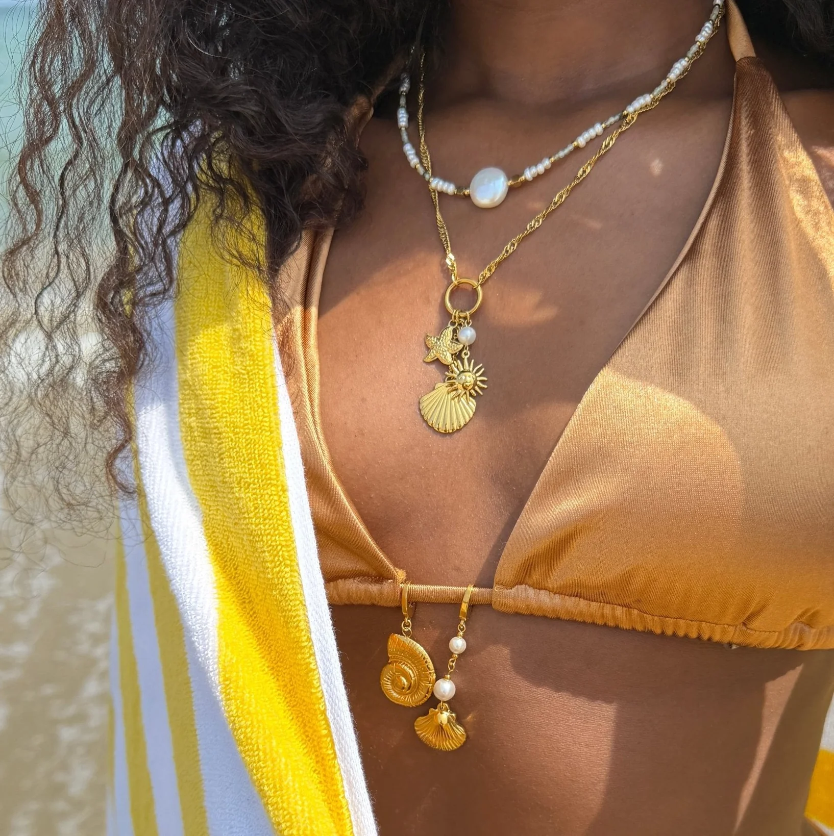 Seashell Drop Bikini Charm - Image 2