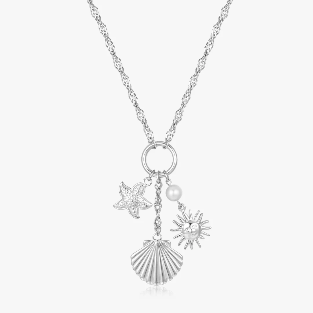 Golden Tides Charm Necklace - Image 8