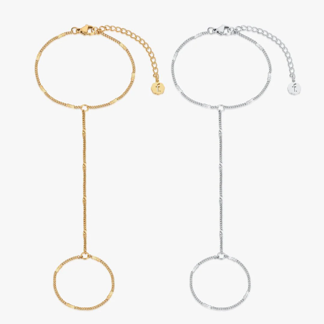 Hammered Hand Chain