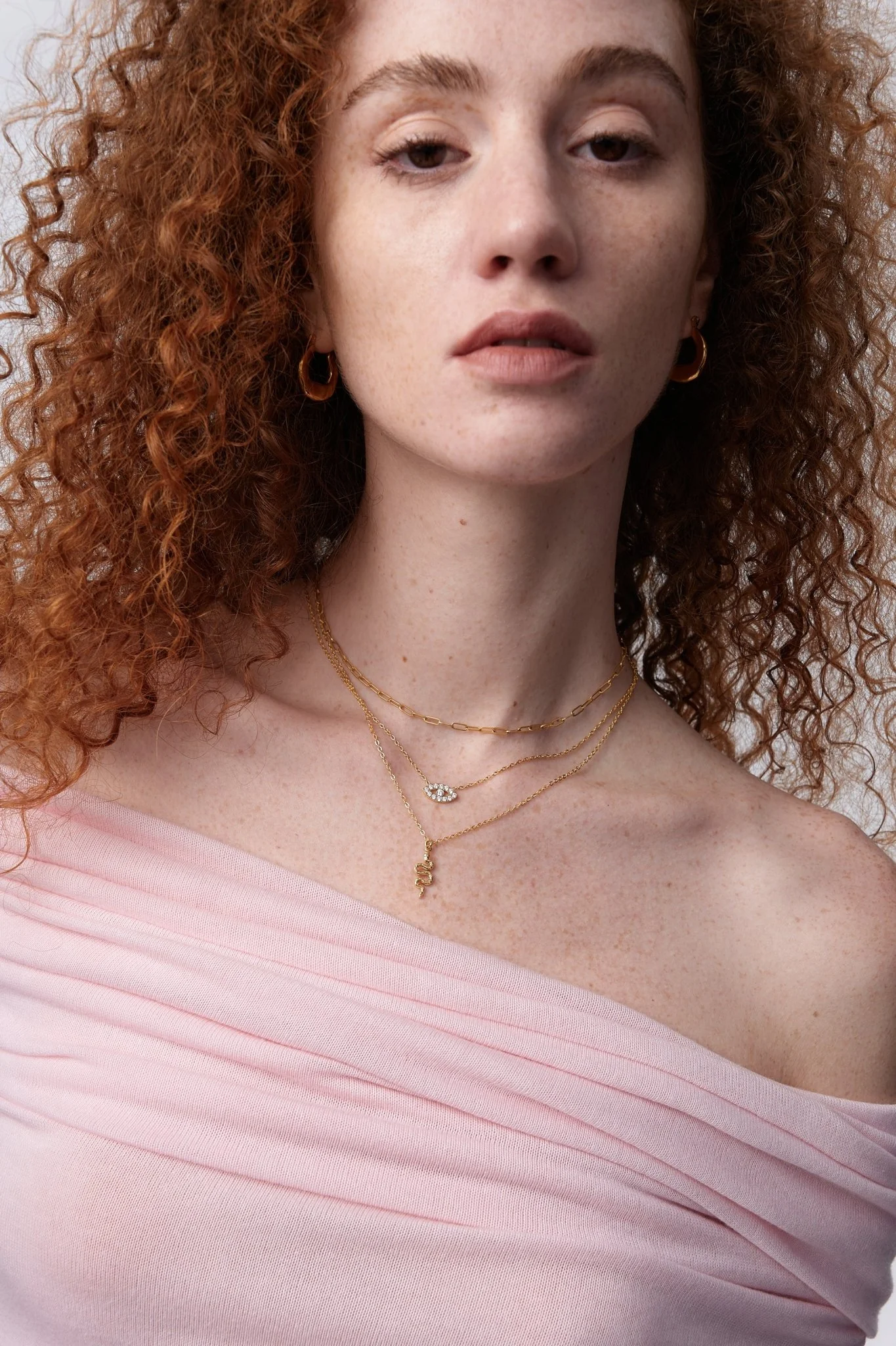 Pave Eye Necklace - Image 2