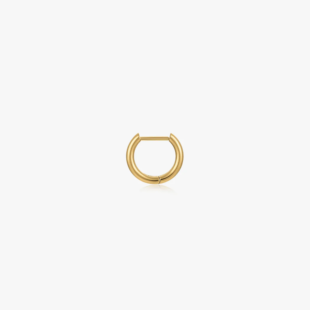 Titanium Mini Huggie Seamless Hoops (Single) - Image 4